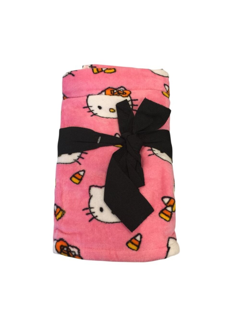 Hello Kitty Pink Candy Corn Hand Towels Set of 2 New without Tags